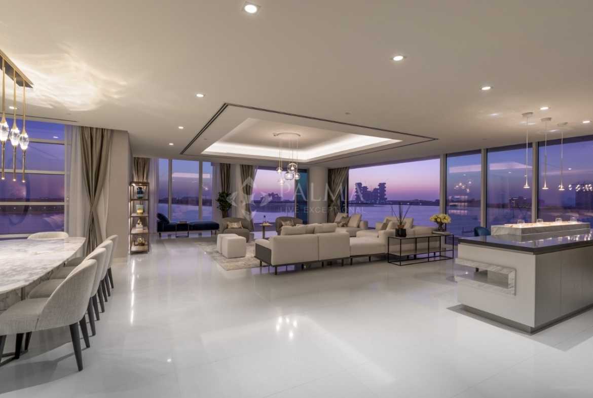 Luxury Penthouse with Palm Jumeirah view