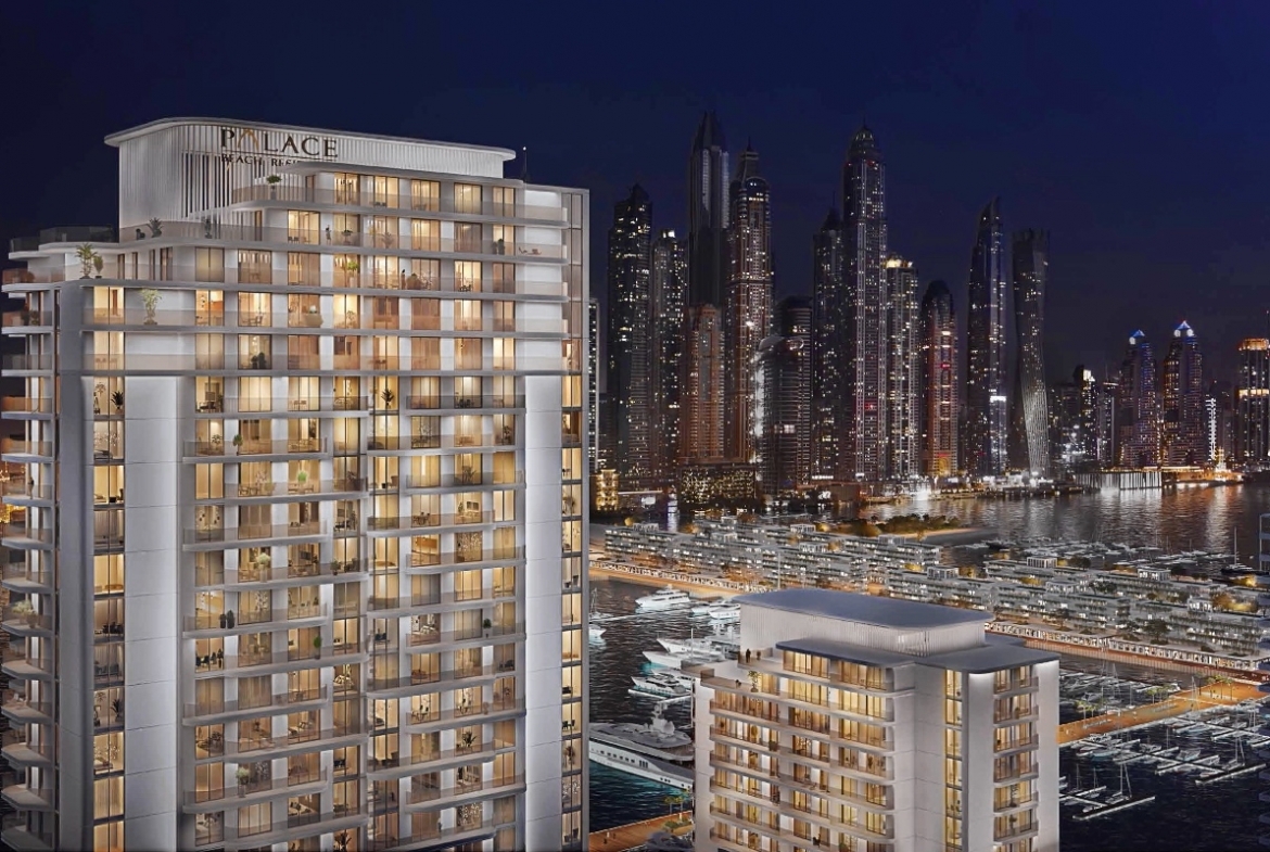 1 bed apartment on the waterfront of Dubai.